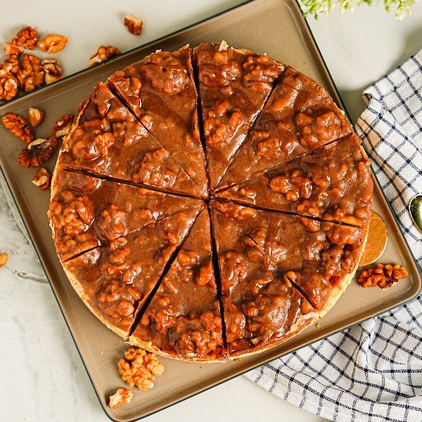 Karamel Cevizli Cheesecake