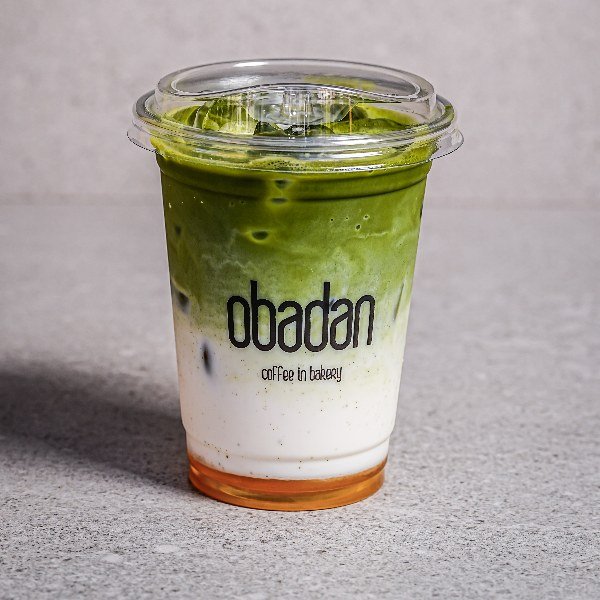 Iced Mango Matcha Latte